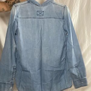 Light weight “Jean” oversized button down